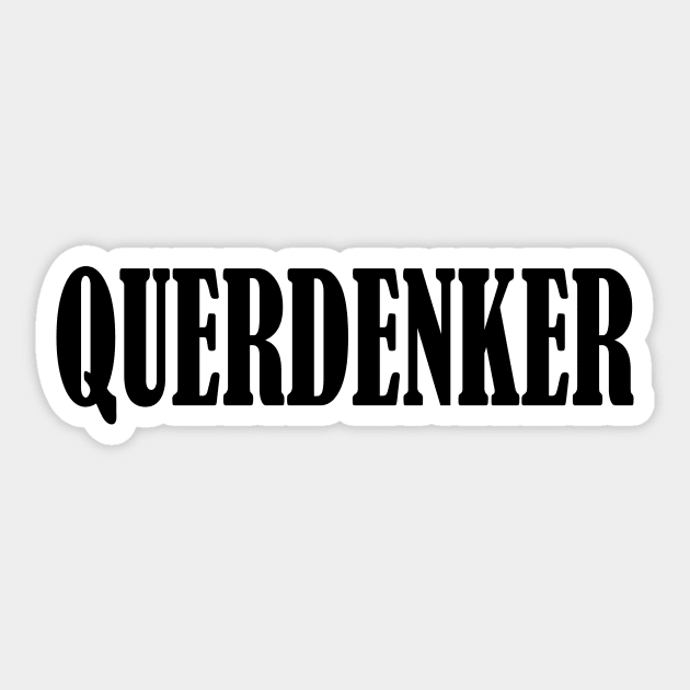 Querdenker Sticker by Milaino